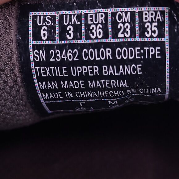 Skechers EZ Flex Renew Running Athletic Shoe Womens Size 6 23462 Gray White - Picture 9 of 9